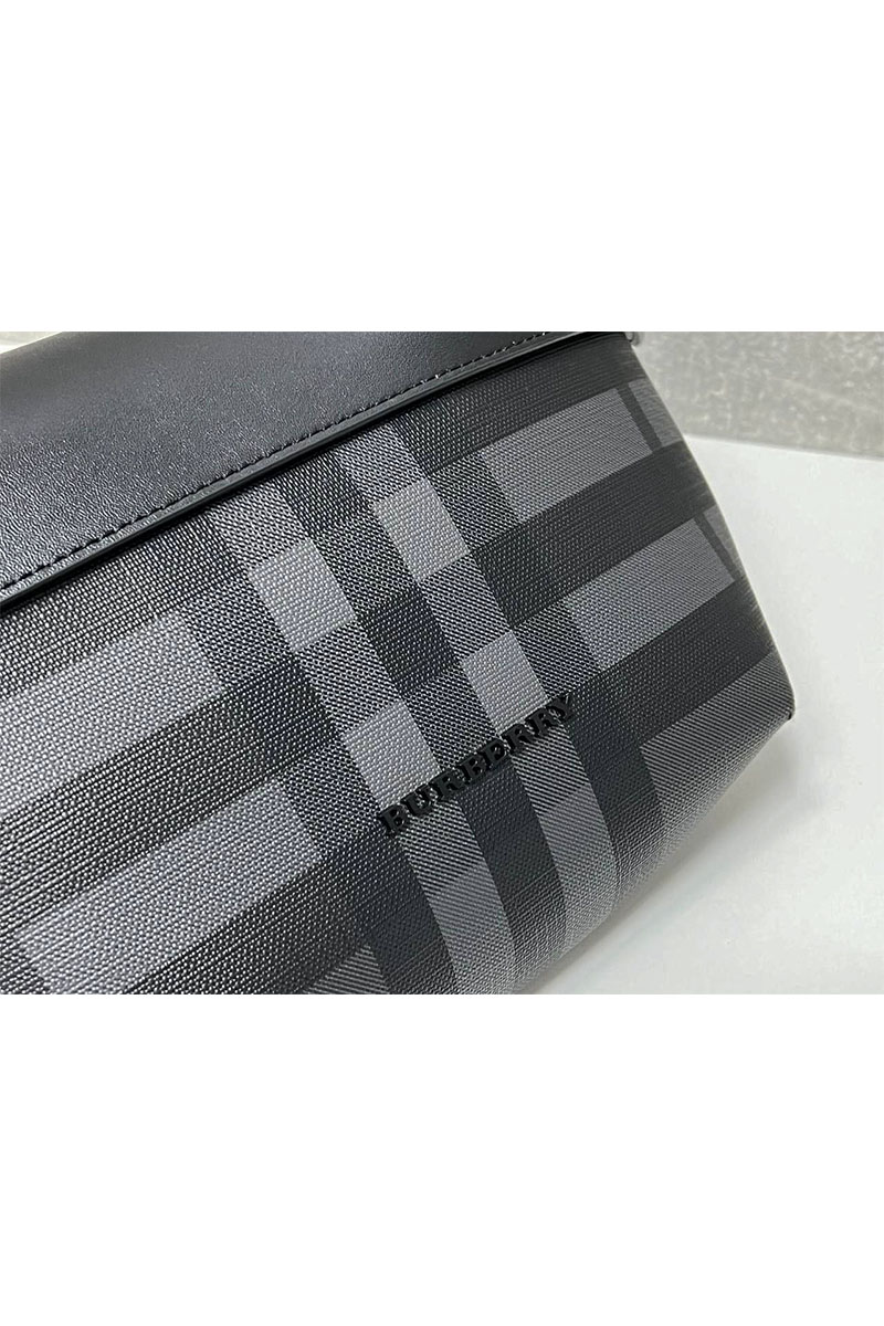 Burberry Сумка на пояс Sonny Check 28x14 см