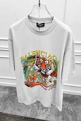 Белая оверсайз футболка Year Of The Tiger