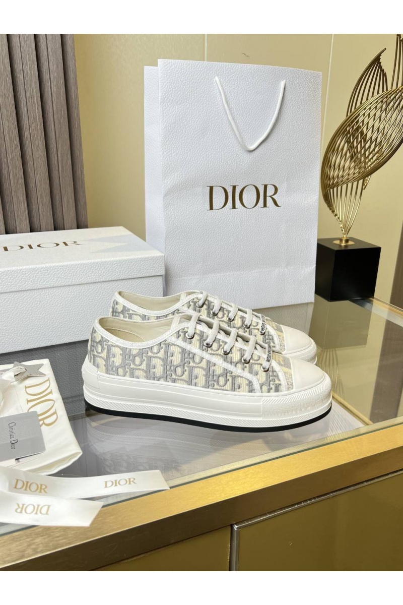 Dior Женские кеды на платформе Walk'n' premium