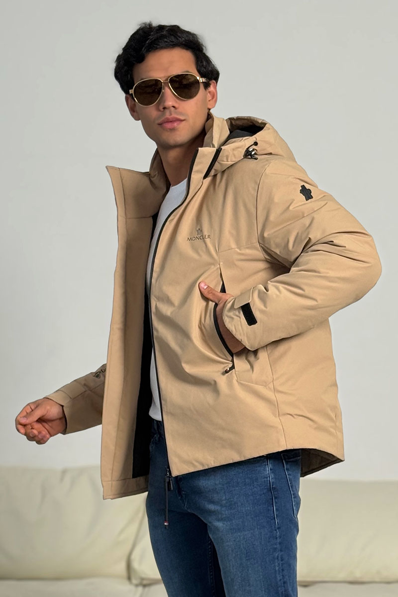 Moncler Пуховик Grenoble Gore-Tex - Beige 