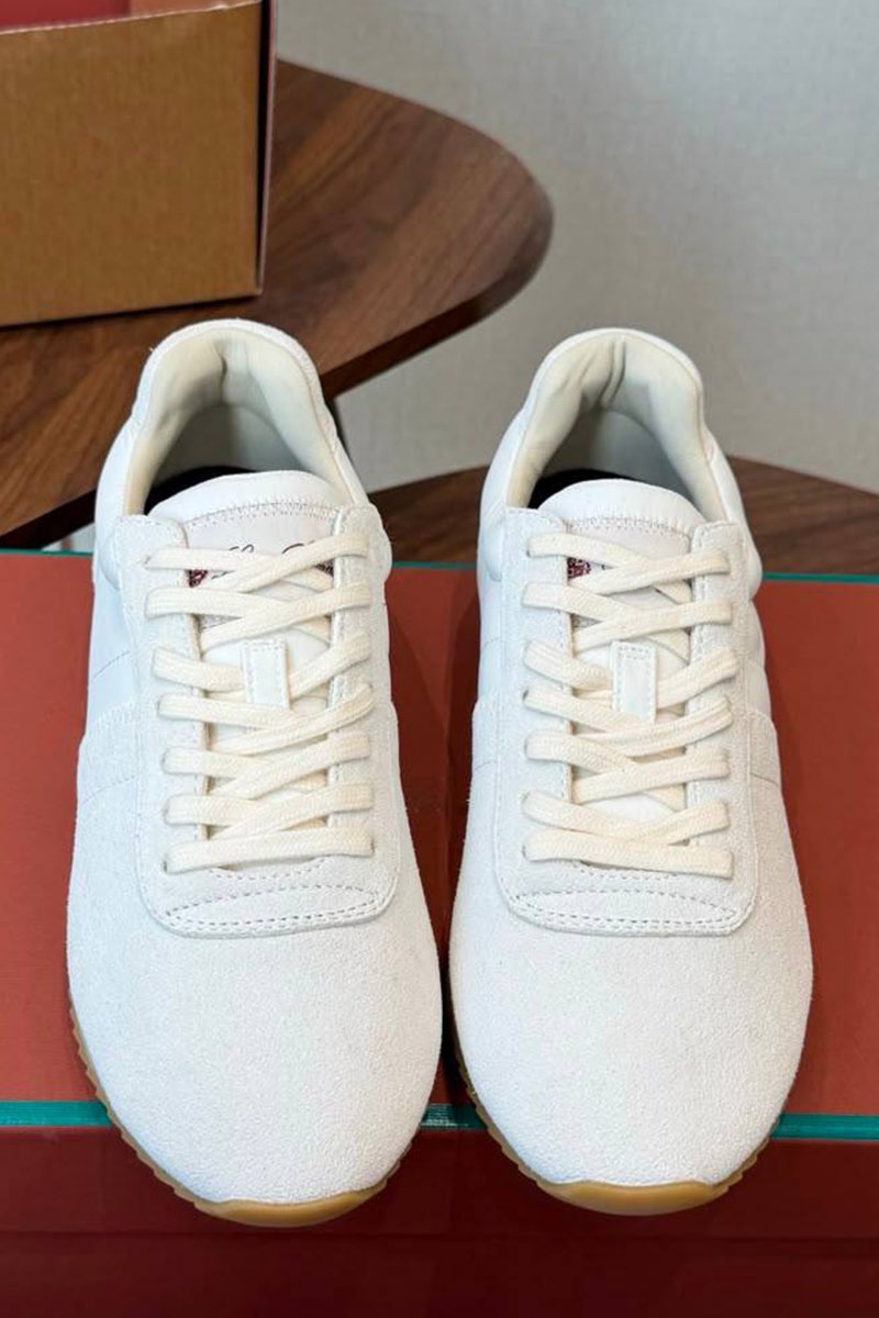 Loro Piana Женские замшевые кроссовки Fast Walk premium