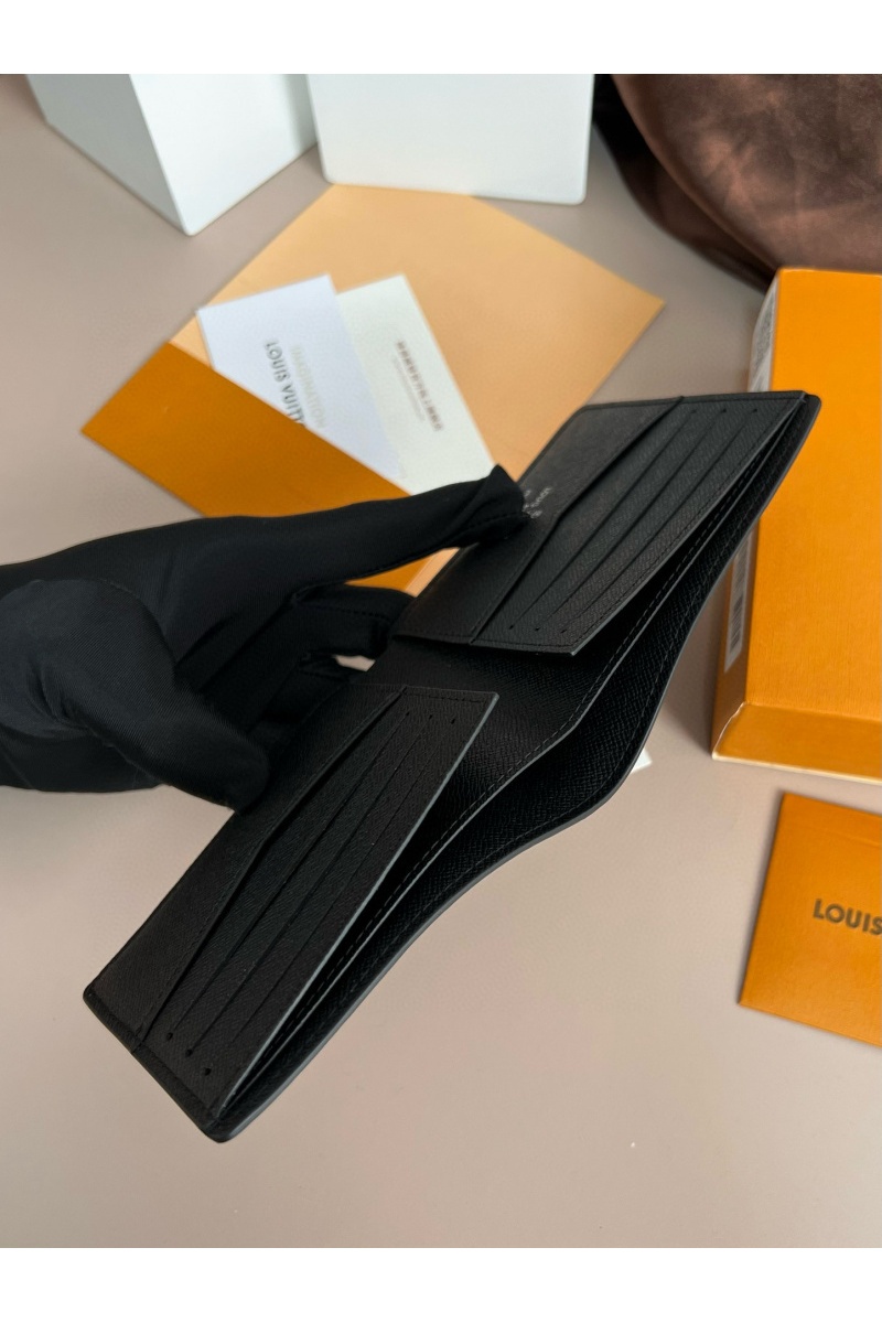 Lоuis Vuittоn Кожаный кошелёк Slender Premium 11x8.5x1 см