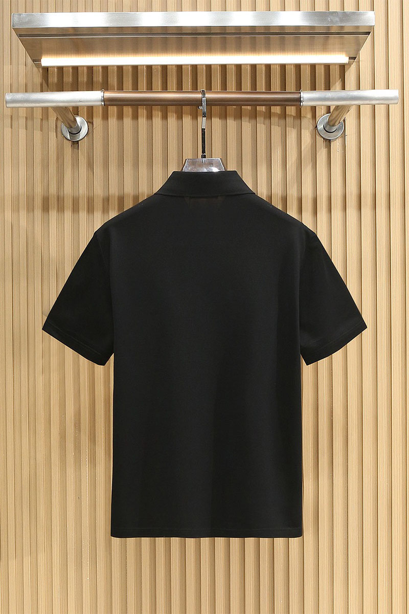 Loro Piana Мужское чёрное поло premium