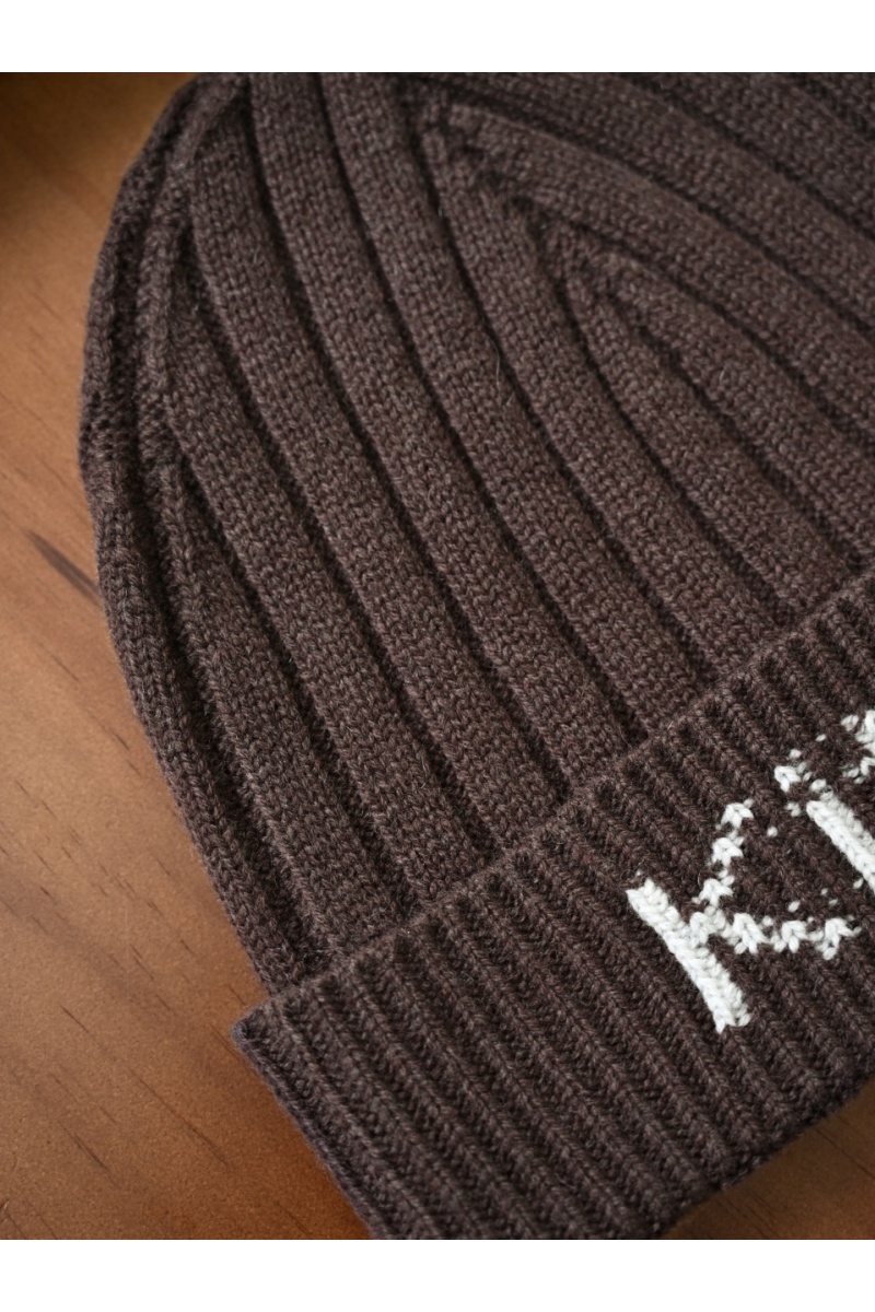 Kiton Кашемировая шапка premium - Coffee