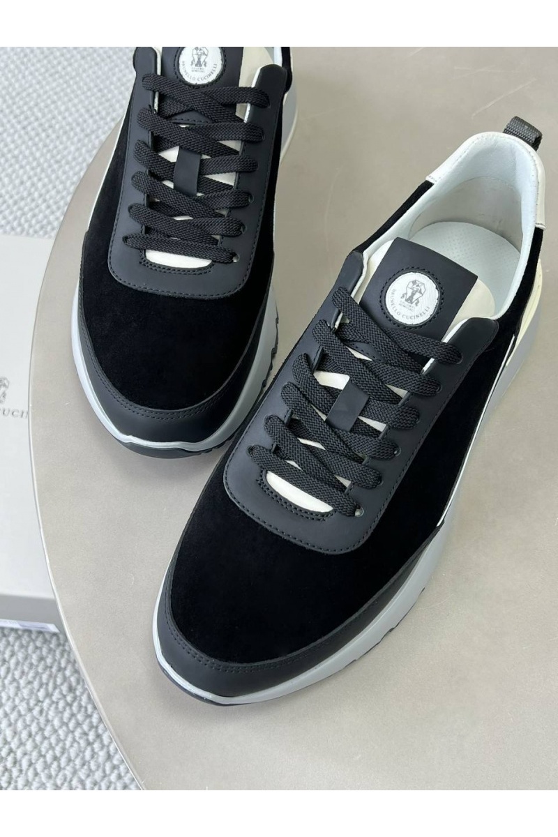 Designer Замшевые кроссовки Premium - Black