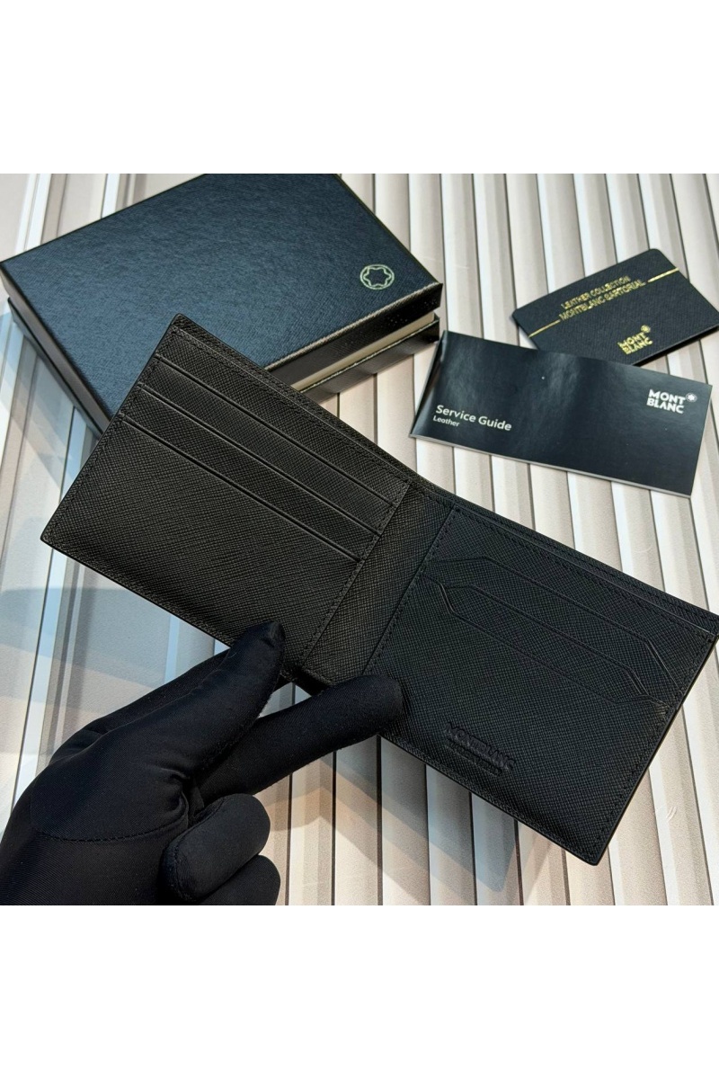 Montblanc Кожаный кошелёк Meistertuck Sartorial premium 11.5x9 см