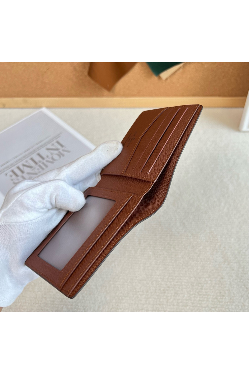 Lоuis Vuittоn Кожаный кошелёк Marco Premium 11x8.5x1 см