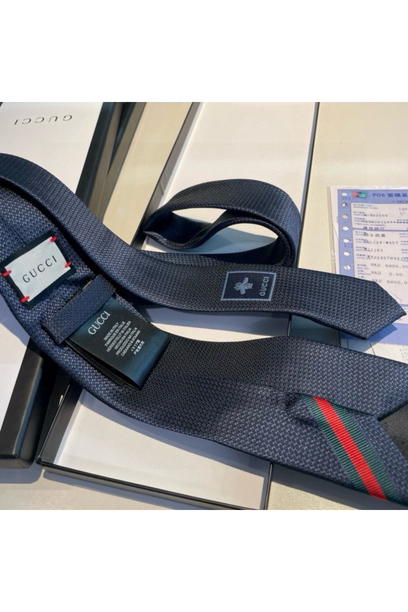 Gucci Галстук premium 146x7 см - Navy