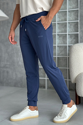 Спортивные штаны синего цвета 