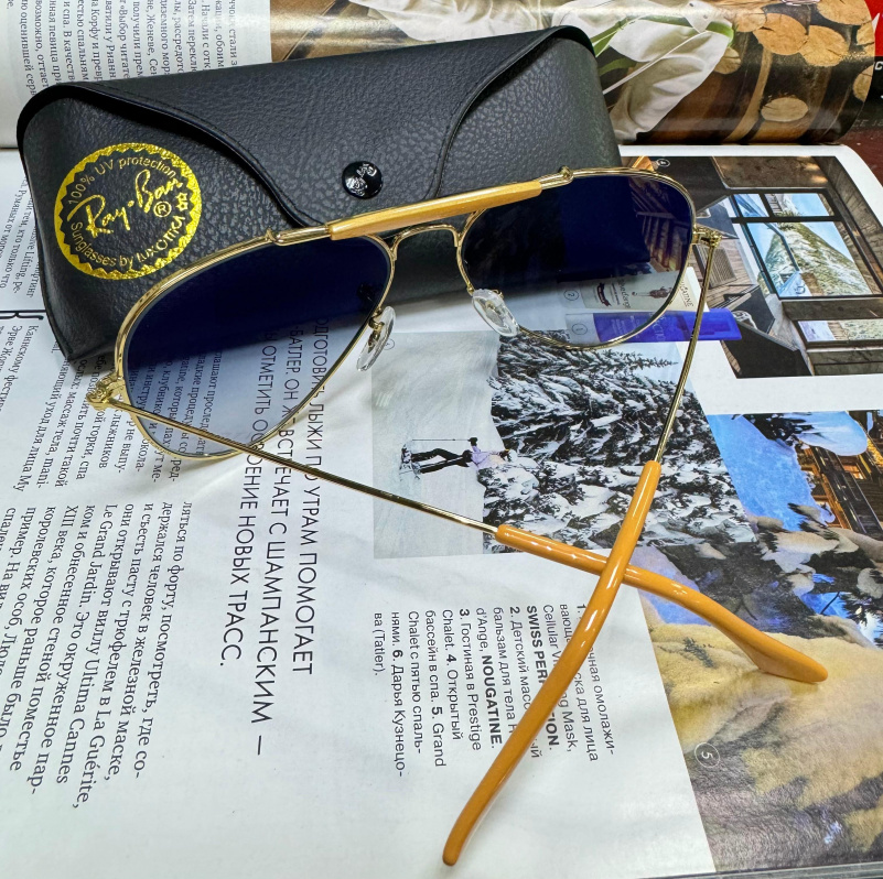 Ray Ban Солнцезащитные очки Outdoorsman - Blue