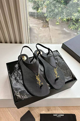 Женские кожаные сандалии Premium - Black