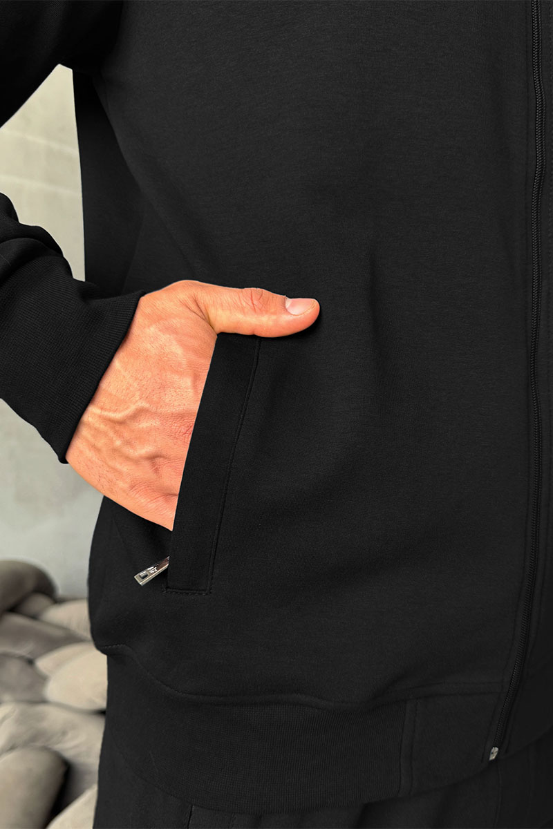 Emporio Armani EA7 Спортивный костюм logo-embroidered - Black