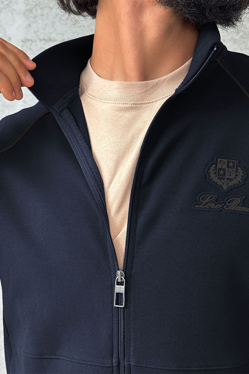 Loro Piana Спортивный костюм тёмно-синего цвета 