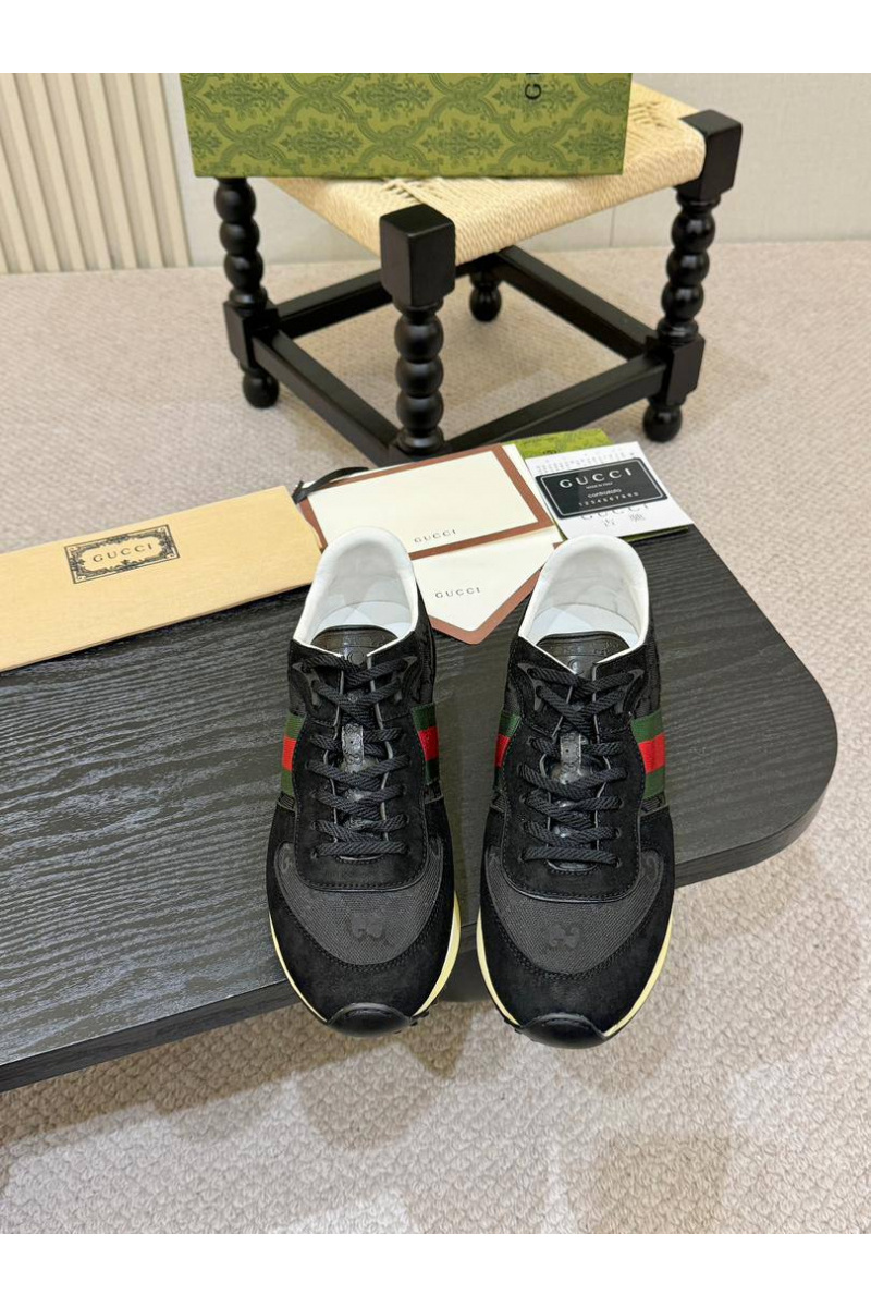 Gucci Мужские кроссовки Re-Motion - Black