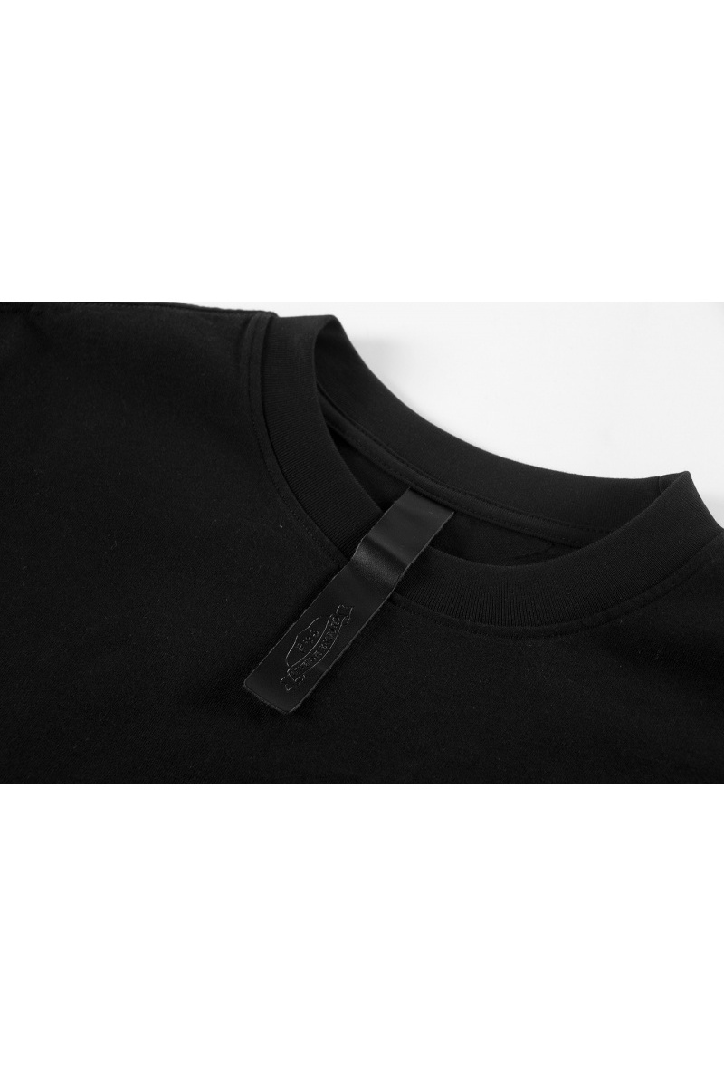 Designer Clothing Чёрная оверсайз футболка Gothic logo 