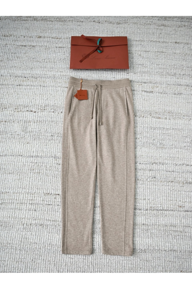 Loro Piana Бежевые спортивные штаны premium