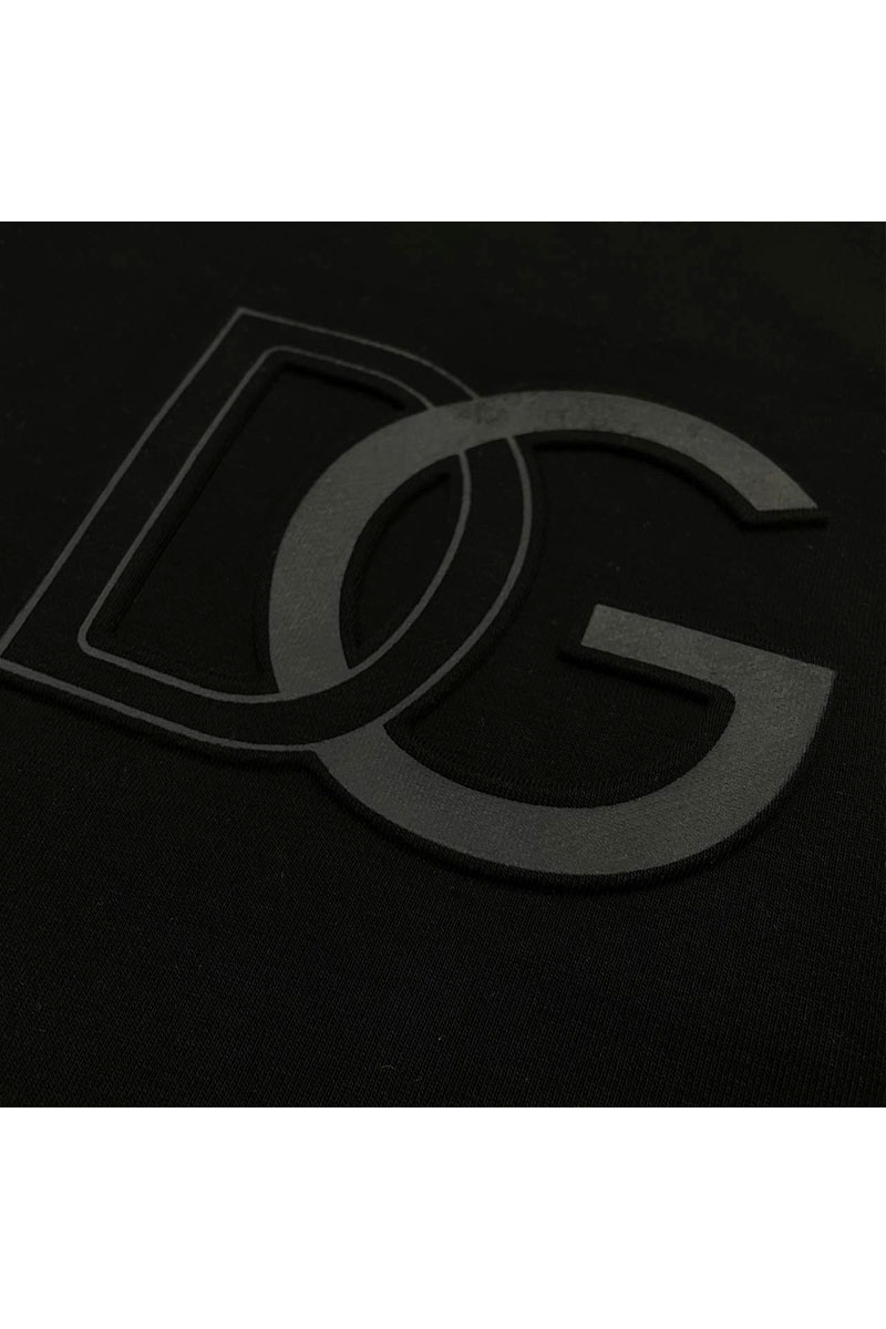 Dоlсе & Gаbbаnа Чёрный свитшот embossed logo