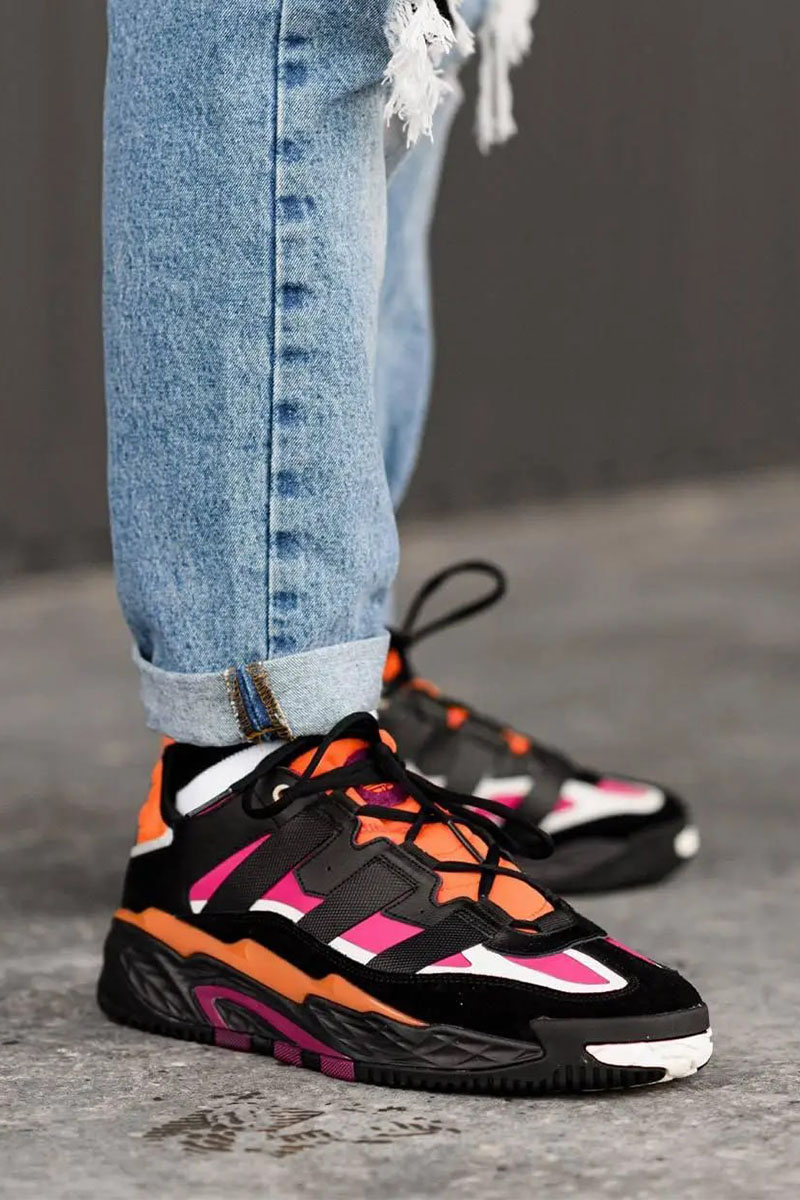 Adidas Кроссовки Niteball Black Power Berry