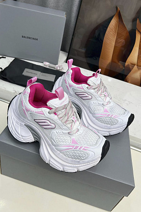 Женские кроссовки 10XL premium  - Pink / White