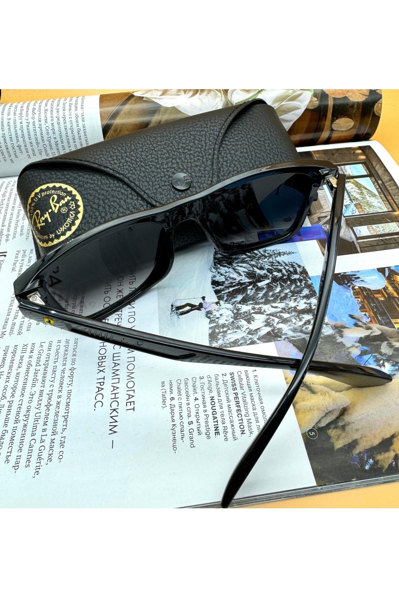 Ray Ban Солнцезащитные очки Scuderia Ferrari - Black