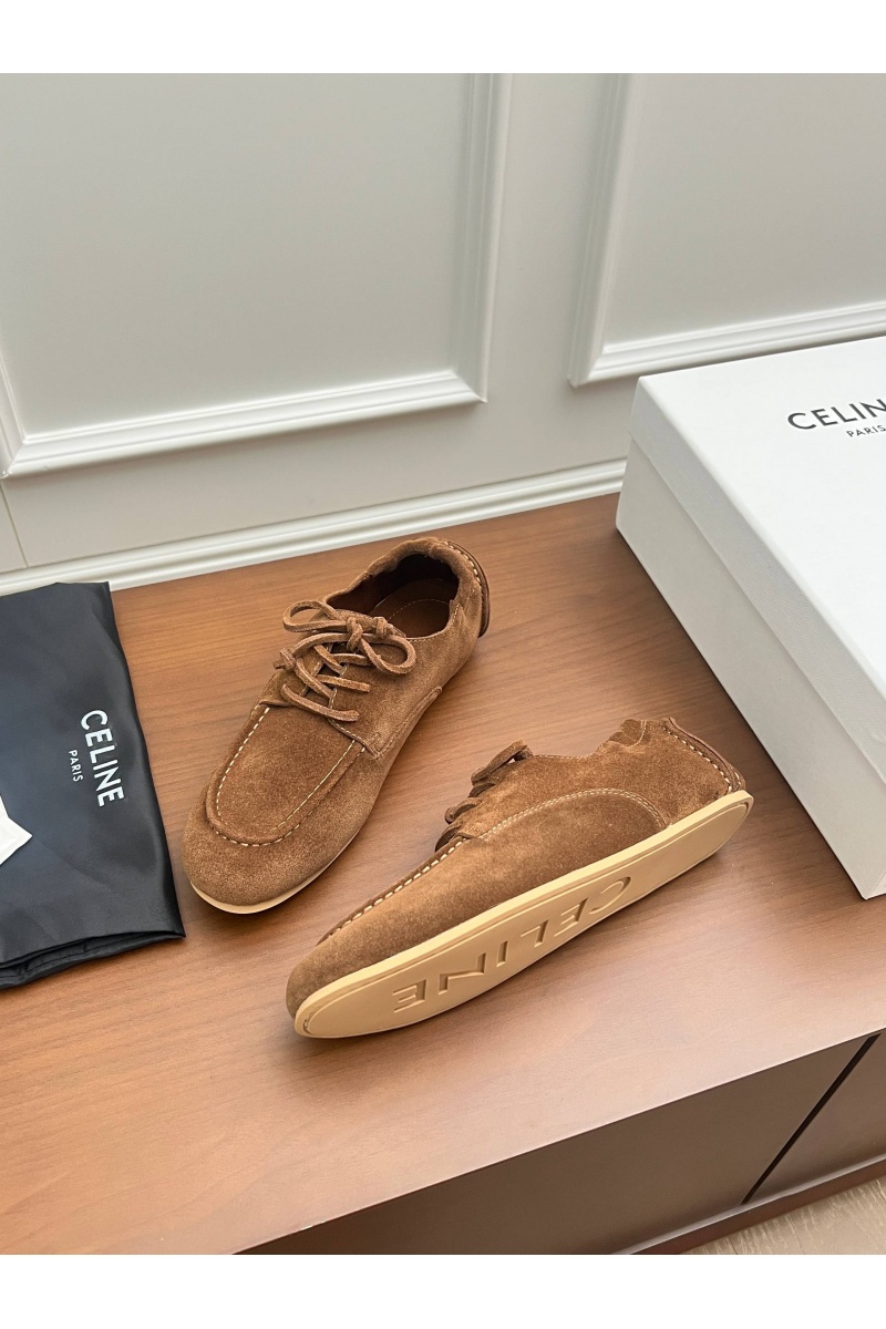 Celine Женские замшевые лоферы Adam premium