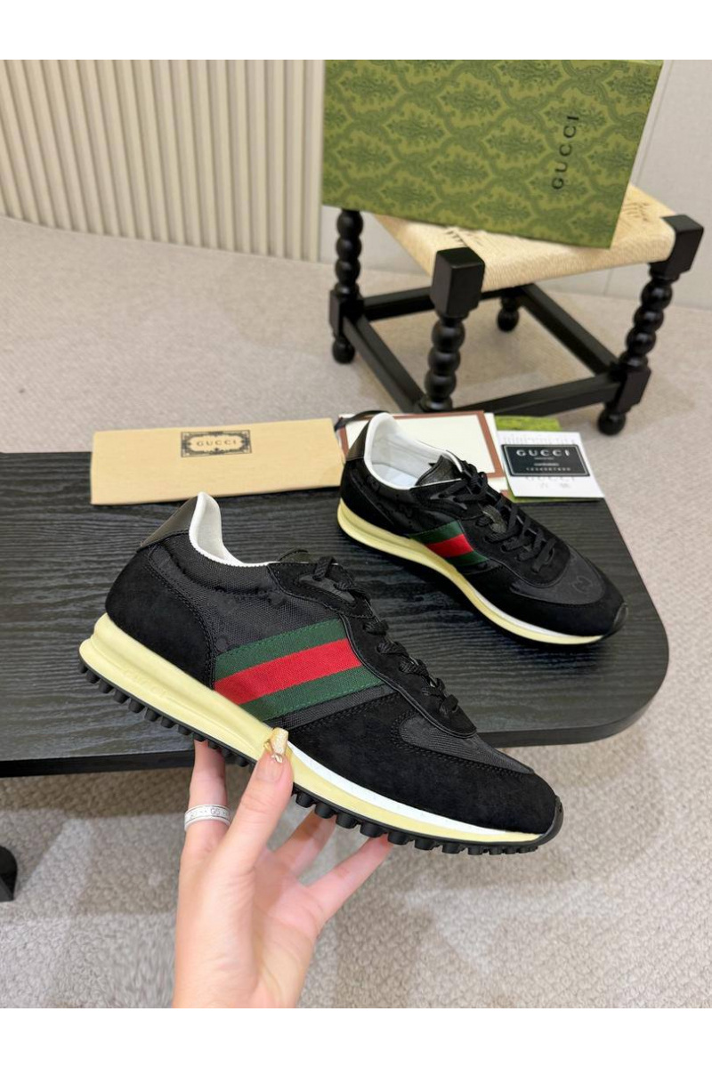 Gucci Мужские кроссовки Re-Motion - Black