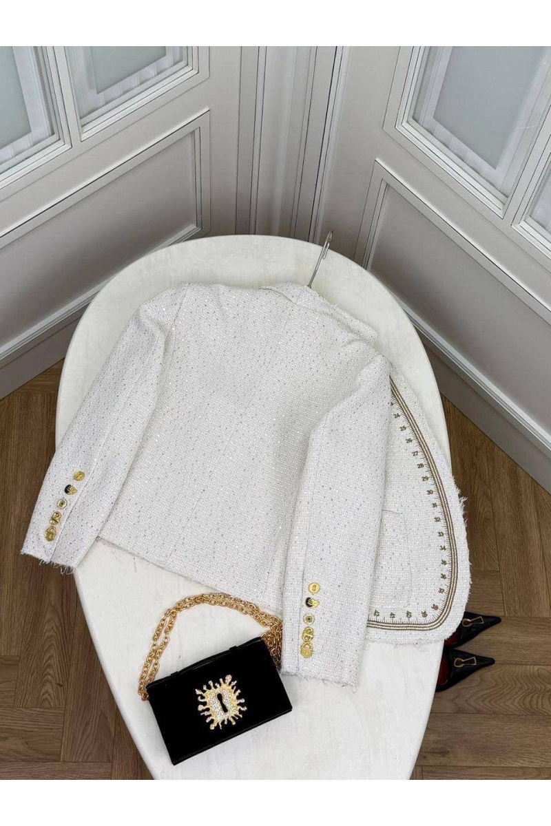 Schiaparelli Женский пиджак в пайетках premium