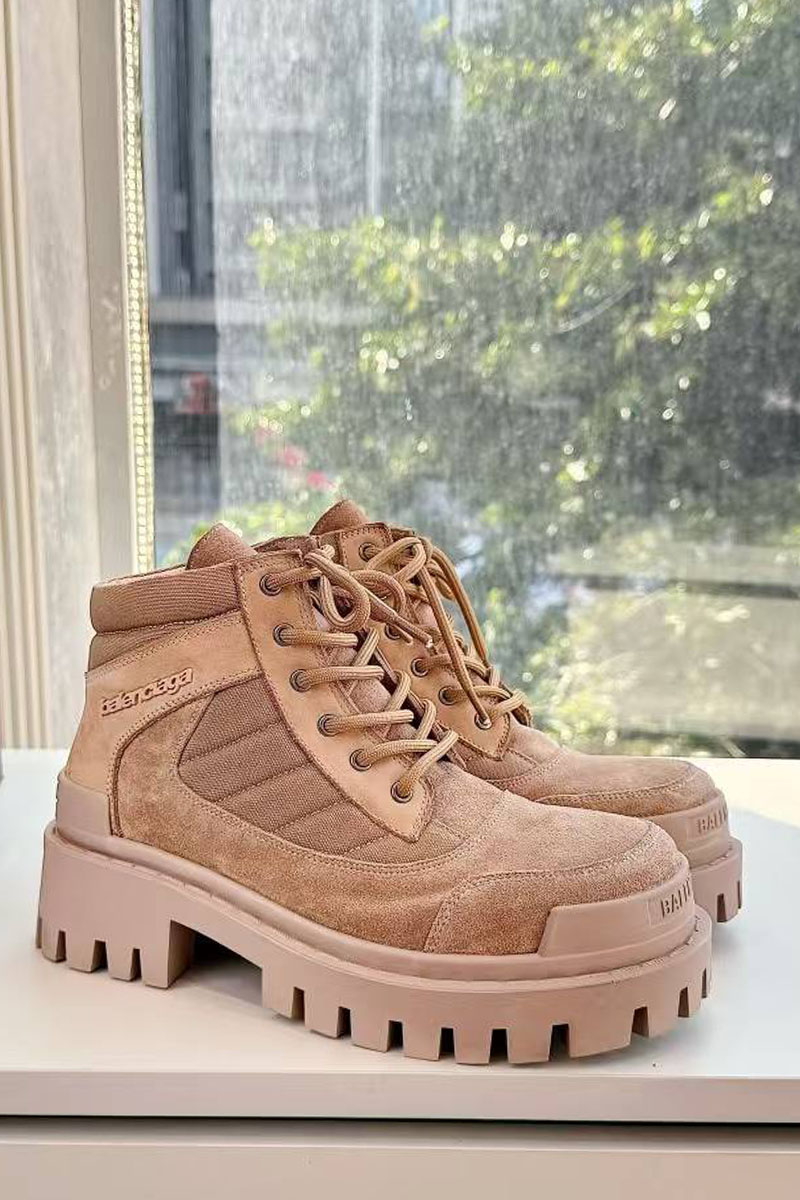 Balenciaga Женские ботинки Combat Strike Low premium
