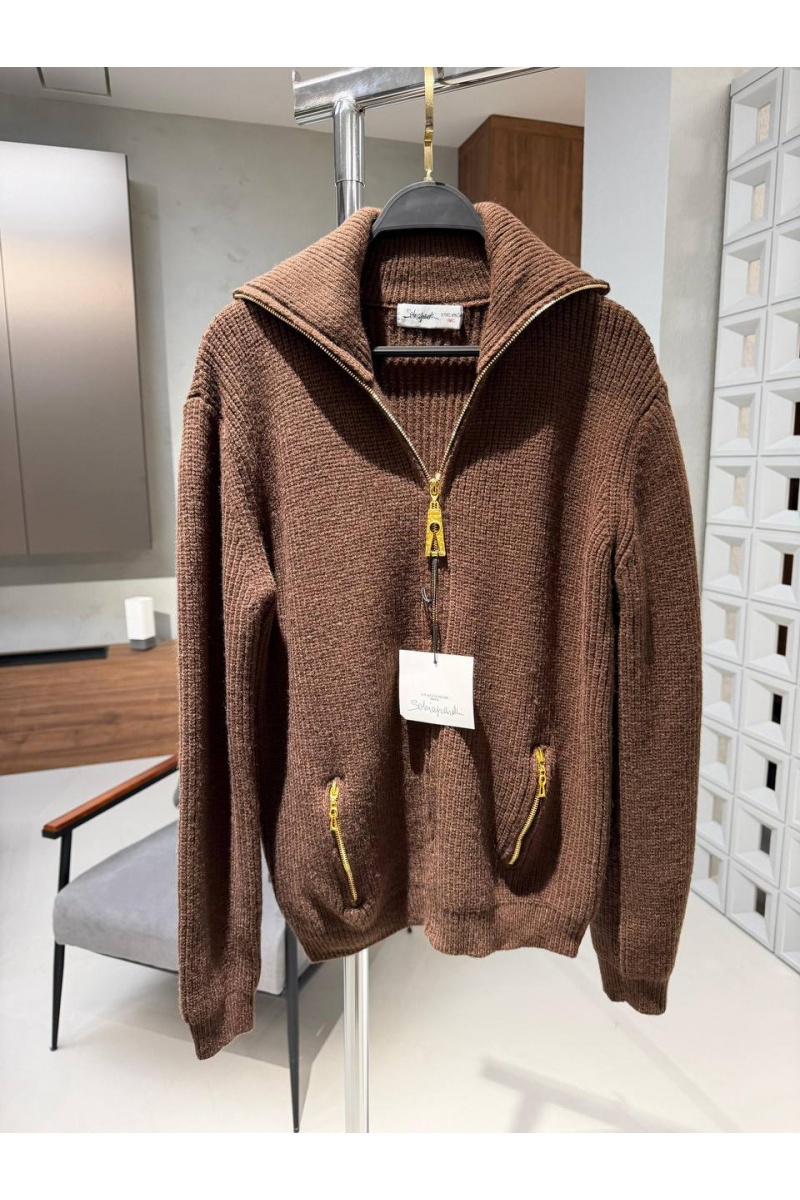 Schiaparelli Женский кардиган на молнии premium - Brown