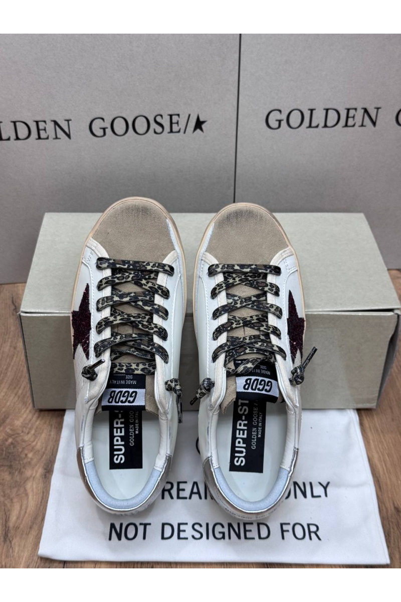 Designer Clothing Женские кожаные кроссовки Golden Goose Ball Star premium