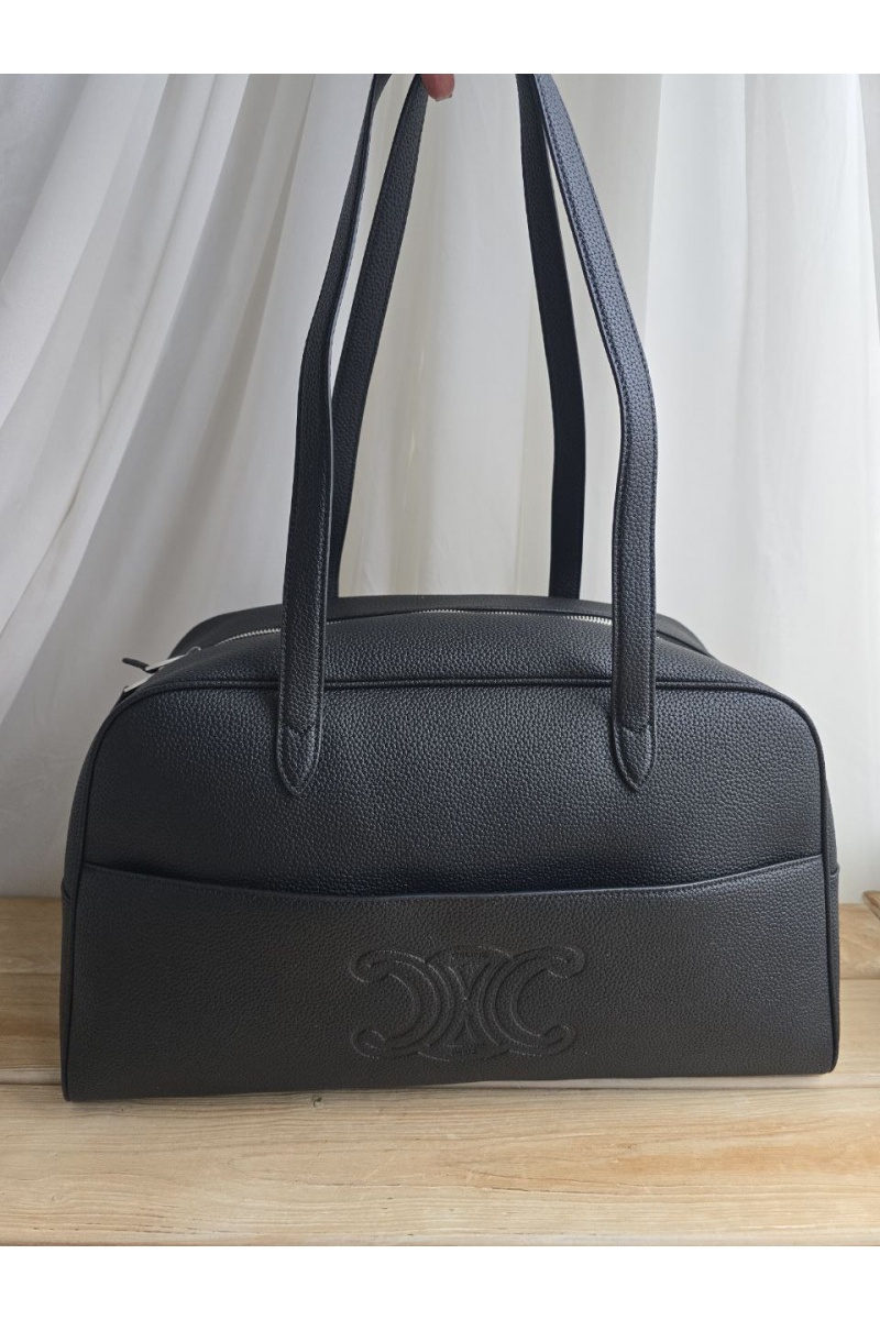 Celine Кожаная сумка Triomphe 44x26 см