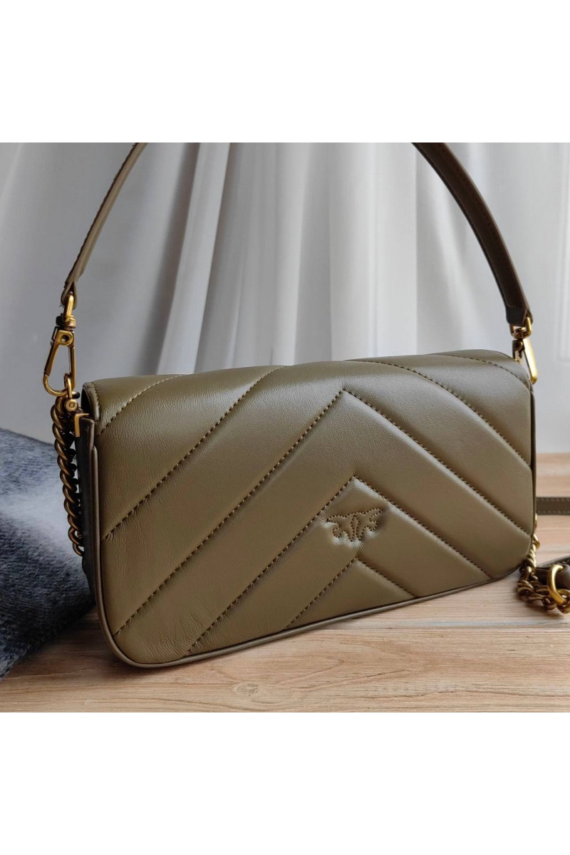  Женская сумка Mini Love Click Baguette 26x14 см (2 расцветки)